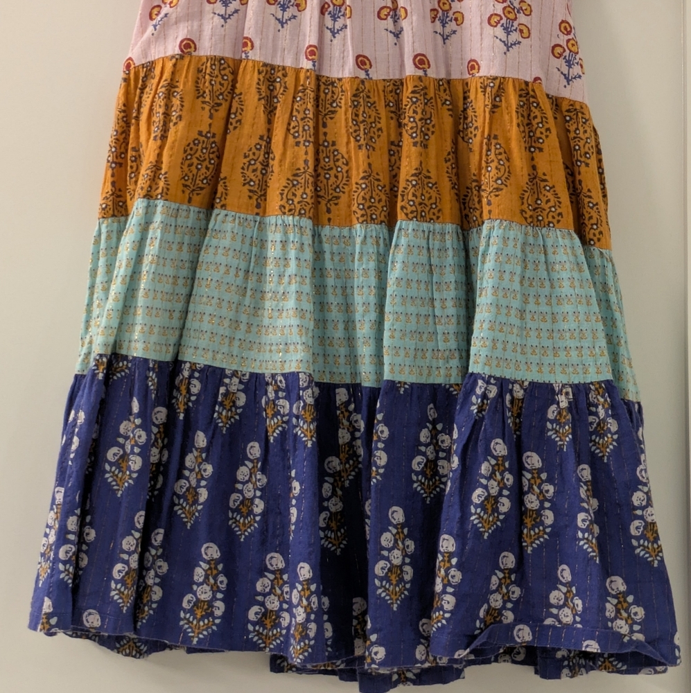 Pink Chicken Color Block Dress - Picture 3 of 4